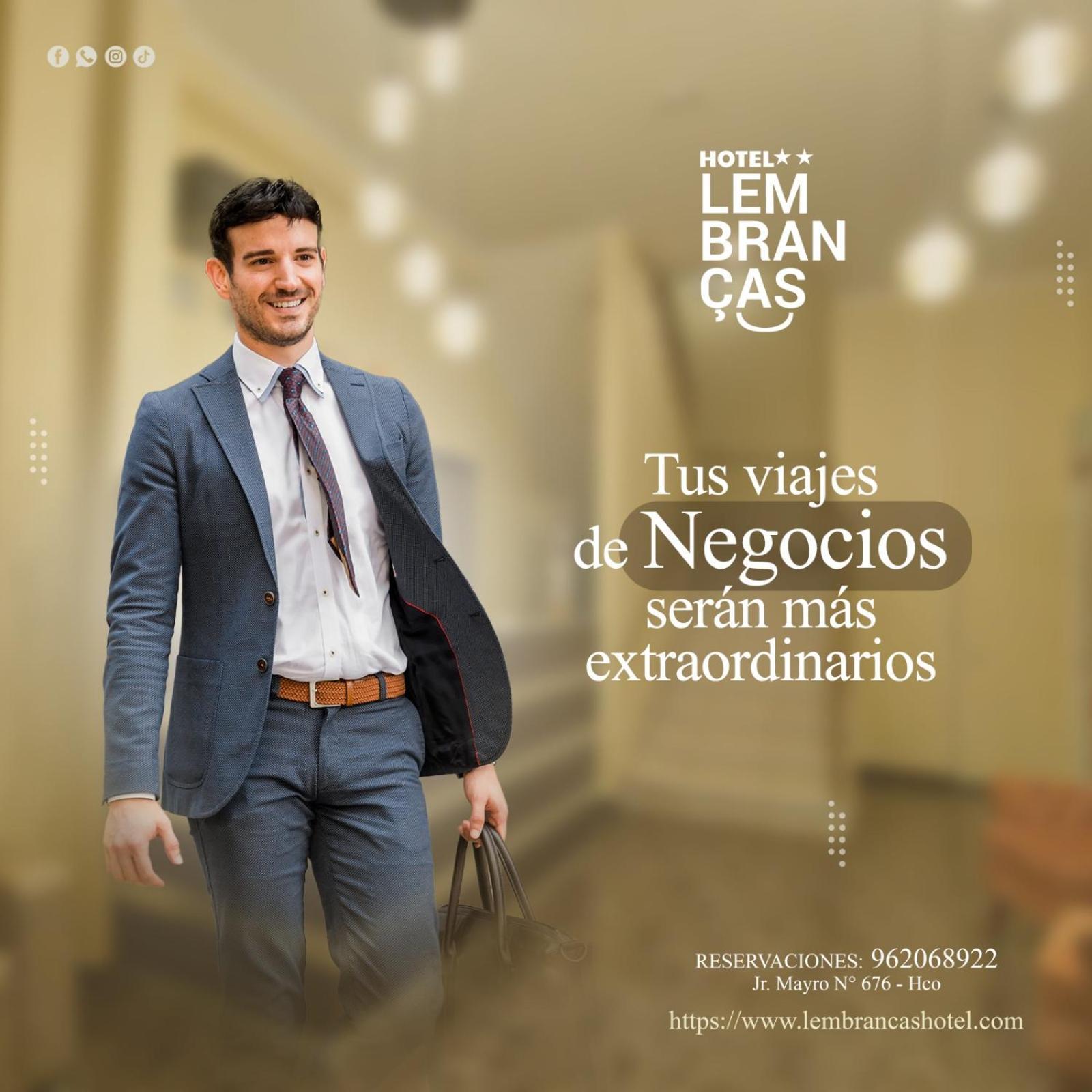 Lembrancas Hotel Huanuco Exterior photo